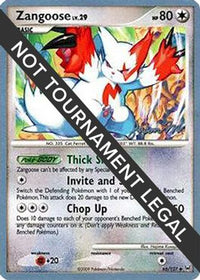 Zangoose LV.29 (66/127) (Queengar - Jason Martinez) [World Championships 2009]