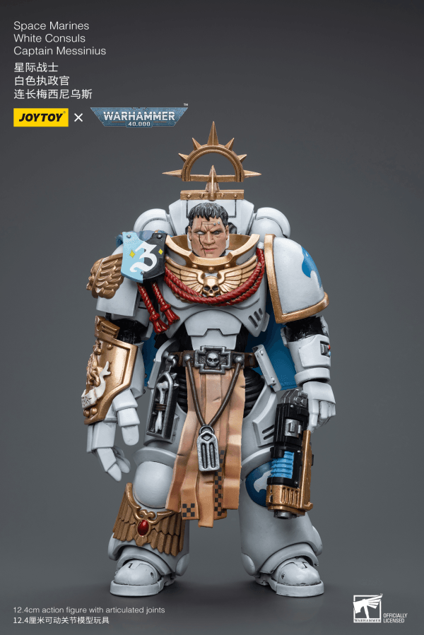 Space Marines White Consuls Captain Messinius - POKÉ JEUX