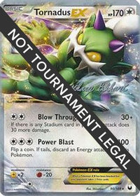 Tornadus EX (90/108) (CMT - Zachary Bokhari) [World Championships 2012]