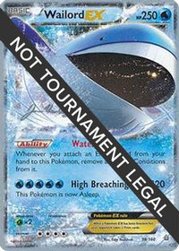 Wailord EX (38/160) (HonorStoise - Jacob Van Wagner) [World Championships 2015]