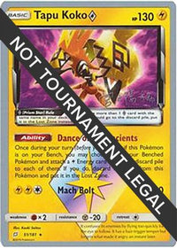 Tapu Koko Prism Star (51/181) (Pikarom Judge - Haruki Miyamoto) [World Championships 2019]