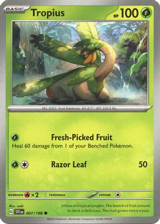 Tropius (007/198) [Scarlet & Violet: Base Set]