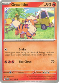 Growlithe (031/198) [Scarlet & Violet: Base Set]