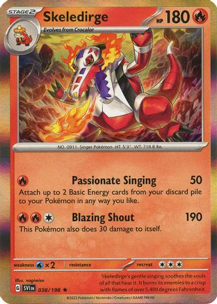 Skeledirge (038/198) [Scarlet & Violet: Base Set]