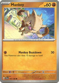 Mankey (107/198) [Scarlet & Violet: Base Set]