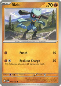 Riolu (113/198) [Scarlet & Violet: Base Set]