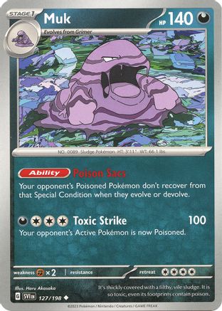 Muk (127/198) [Scarlet & Violet: Base Set]