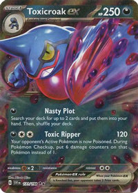 Toxicroak ex (131/198) [Scarlet & Violet: Base Set]