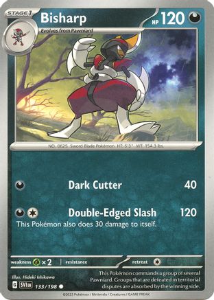 Bisharp (133/198) [Scarlet & Violet: Base Set]