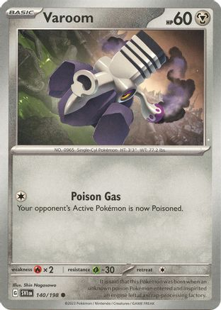 Varoom (140/198) [Scarlet & Violet: Base Set]