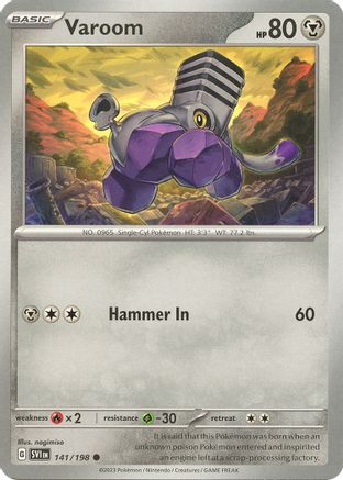 Varoom (141/198) [Scarlet & Violet: Base Set]