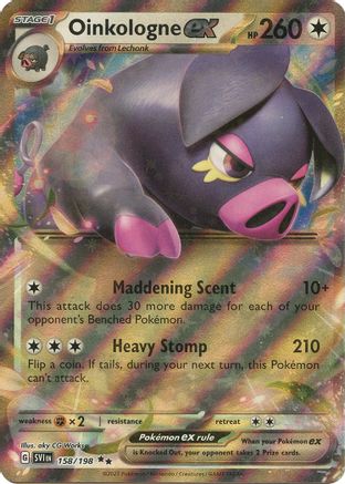 Oinkologne ex (158/198) [Scarlet & Violet: Base Set]