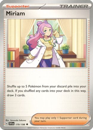 Miriam (179/198) [Scarlet & Violet: Base Set]