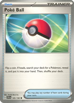 Poke Ball (185/198) [Scarlet & Violet: Base Set]