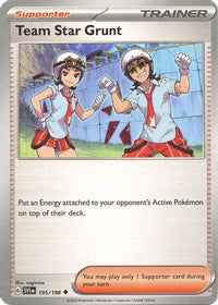 Team Star Grunt (195/198) [Scarlet & Violet: Base Set]