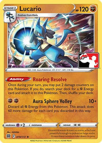 Lucario (079/172) [Prize Pack Series Two]