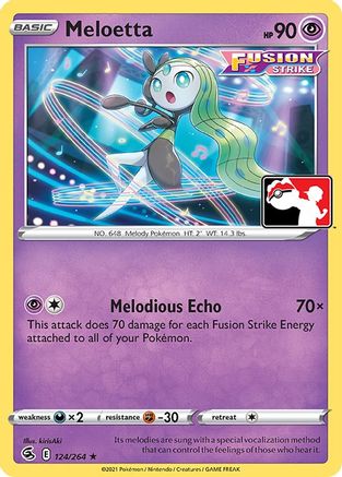 Meloetta (124/264) [Prize Pack Series Two]