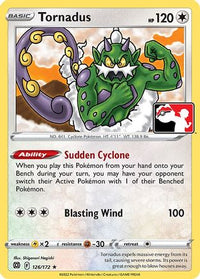 Tornadus (126/172) [Prize Pack Series Two]