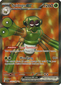 Spidops ex (223/198) [Scarlet & Violet: Base Set]