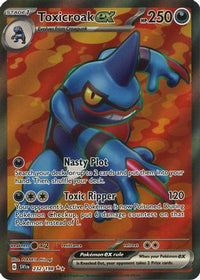 Toxicroak ex (232/198) [Scarlet & Violet: Base Set]