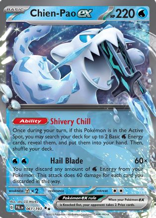 Chien-Pao ex (061/193) [Scarlet & Violet: Paldea Evolved]