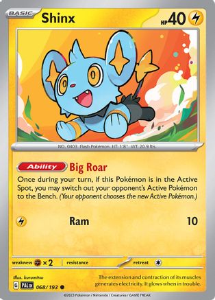 Shinx (068/193) [Scarlet & Violet: Paldea Evolved]