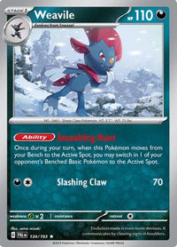 Weavile (134/193) [Scarlet & Violet: Paldea Evolved]