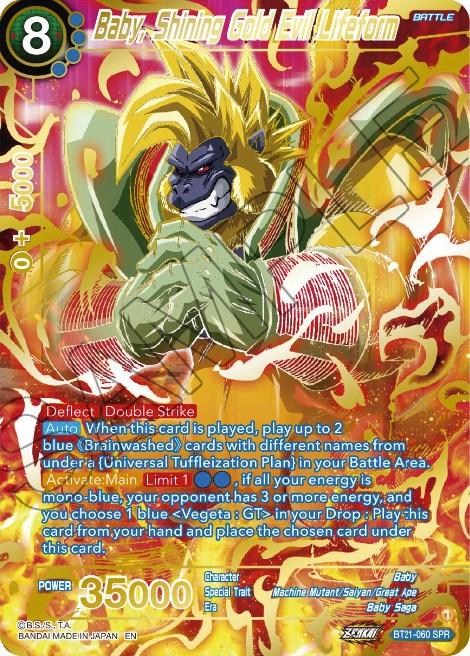 Baby, Shining Gold Evil Lifeform (SPR) (BT21-060) [Wild Resurgence] - POKÉ JEUX