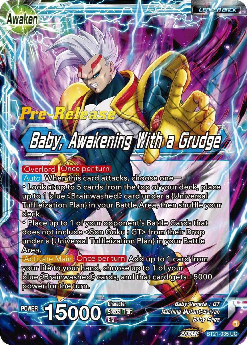 Baby // Baby, Awakening With a Grudge (BT21-035) [Wild Resurgence Pre-Release Cards] - POKÉ JEUX