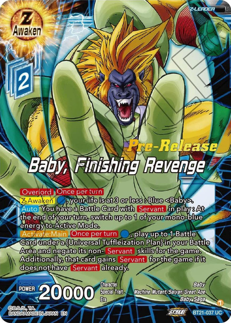 Baby, Finishing Revenge (BT21-037) [Wild Resurgence Pre-Release Cards] - POKÉ JEUX