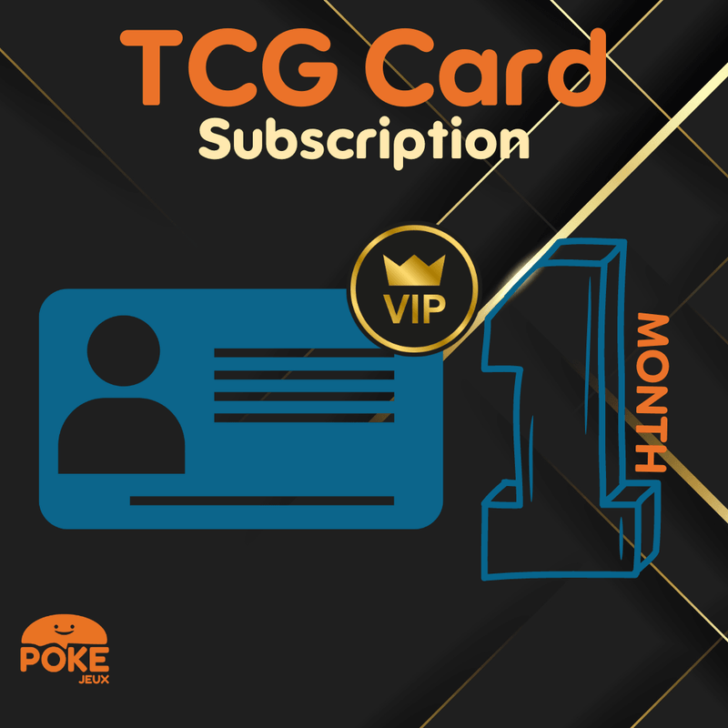 Exclusive 1-Month TCG Card Subscription - POKÉ JEUX