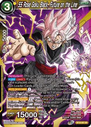 SS Rose Goku Black, Future on the Line (BT16-087) [Realm of the Gods] - POKÉ JEUX