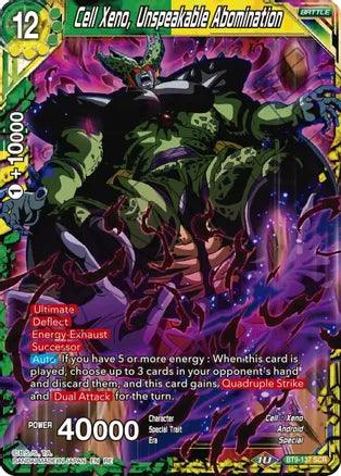 Cell Xeno, Unspeakable Abomination (BT9-137) [Mythic Booster] - POKÉ JEUX