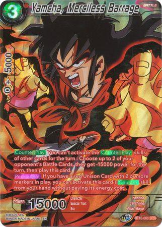 Yamcha, Merciless Barrage (SPR) (BT10-008) [Rise of the Unison Warrior] - POKÉ JEUX