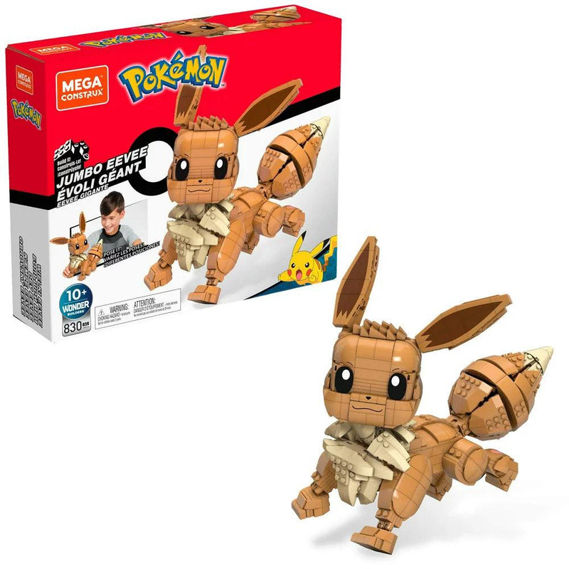 Eevee Mega construx Évoli géant - POKÉ JEUX