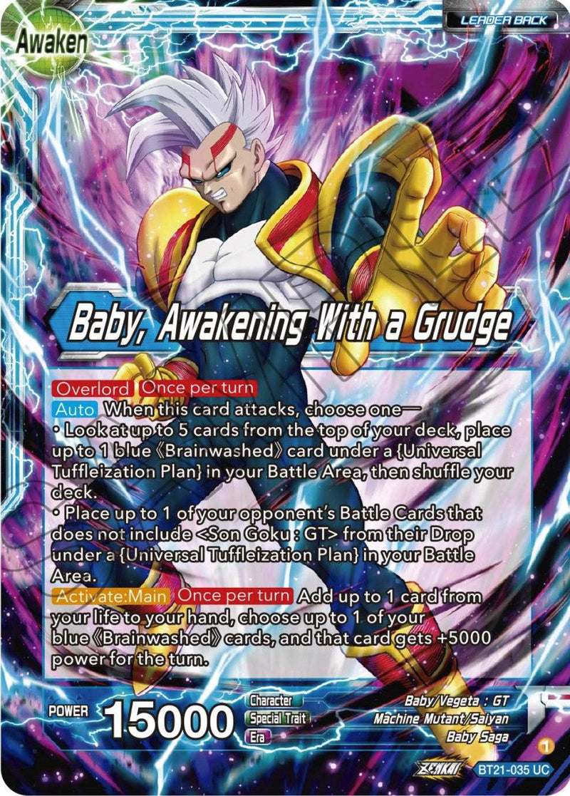 Baby // Baby, Awakening With a Grudge (BT21-035) [Wild Resurgence] - POKÉ JEUX