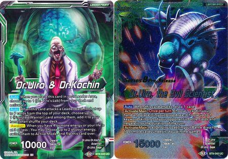 Dr.Uiro & Dr.Kochin // Dr.Uiro, the Evil Scientist (BT8-045_PR) [Malicious Machinations Prerelease Promos] - POKÉ JEUX