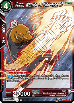 Vuon, Warrior of Universe 11 (BT14-020) [Cross Spirits] - POKÉ JEUX