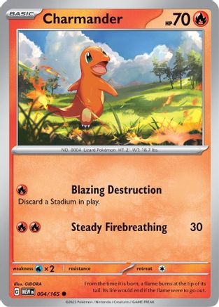 Charmander (004/165) [Scarlet & Violet 151]