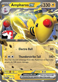 Ampharos ex (016) [Prize Pack Series Three]