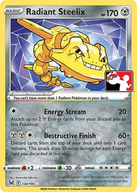 Radiant Steelix (124/196) [Prize Pack Series Three]