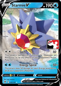 Starmie V (030/189) [Prize Pack Series Three]