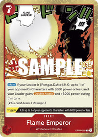 Flame Emperor (Judge Pack Vol. 2) [One Piece Promotion Cards]