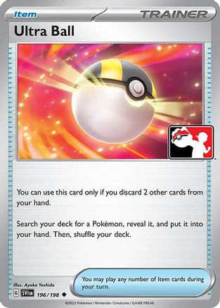 Ultra Ball (196/198) [Prize Pack Series Three]