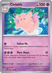 Clefable (036/165) [Scarlet & Violet 151]