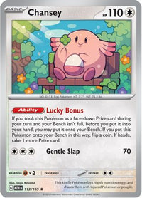 Chansey (113/165) [Scarlet & Violet 151]