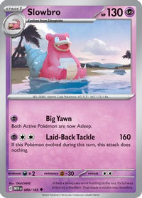 Slowbro (080/165) [Scarlet & Violet 151]