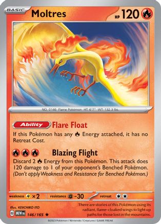 Moltres (146/165) [Scarlet & Violet 151]