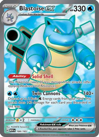 Blastoise ex (184/165) [Scarlet & Violet 151]