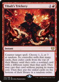 Tibalt's Trickery (Promo Pack) [Kaldheim Promos]